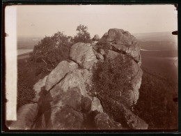 Fotografie Brück & Sohn Meissen, Ansicht Bodetal, Jungfernbrücke  - Plaatsen