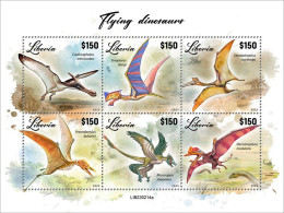 Liberia 2023 Flying Dinosaurs S202404 - Liberia