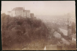 Fotografie Brück & Sohn Meissen, Ansicht Colditz, Teilansicht Der Stadt Mit Blick Zum Schloss  - Lieux