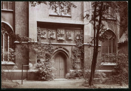 Fotografie Brück & Sohn Meissen, Ansicht Freiberg I. Sa., Blick Auf Das Portal Am Dom  - Lieux