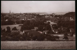 Fotografie Brück & Sohn Meissen, Ansicht Waldenburg I. Sa., Blick Nach Dem Ort Mit Kirchen  - Lieux
