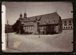 Fotografie Brück & Sohn Meissen, Ansicht Clausthal, Partie Am Platz Mit Der Marktkirche  - Lugares