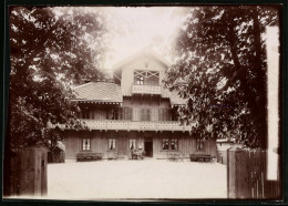 Fotografie Brück & Sohn Meissen, Ansicht Thale, Blick Auf Das Dambachshaus, Jagdaufenthalt Des Deutschen Kronprinzen  - Lugares