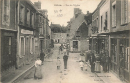 CPA Céton-Rue De L'église-Timbre         L2947 - Le Mêle-sur-Sarthe