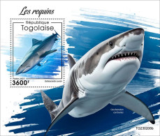 Togo 2023 Marine Life Fish Sharks S202404 - Togo (1960-...)