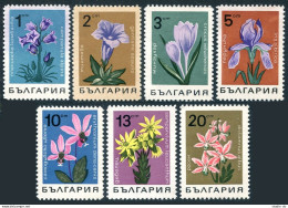 Bulgaria 1664-1670, MNH. Mi 1791-1797. Flowers 1968. Bell-flower, Gentain,Crocus - Unused Stamps
