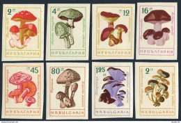 Bulgaria 1183-1190 Imperf, MNH. Michel 1271-1278. Mushrooms 1961. - Nuovi