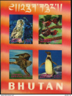 Bhutan 104-104G,104Ch, 104Gi, MNH. Mi 297-304,Bl.29-30. Birds 1969.3-D Stamps. - Bhután