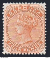 Bermuda 24,hinged.Michel 24. Queen Victoria,1904. - Bermudes