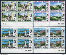 Bermuda 276-279 Blocks/4,MNH.Mi 265-268. Keep Bermuda Beautiful,1971.Lighthouse. - Bermudas