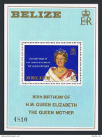 Belize 524 Sheet,MNH.Michel 530 Bl.26. Queen Mother,80th Birthday,1980. - Belice (1973-...)