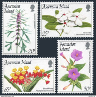 Ascension 604-607,MNH.Michel 655-658. Flowers 1995:Leonurus Japonicus,Periwinkle - Ascension (Ile De L')