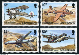 Ascension 309-312,booklet,MNH.Mi 318-321,MH. Wide-awake Airfield-40,1982.Planes. - Ascensione