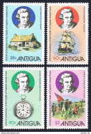 Antigua 547-550, MNH. Mi 548-551. Captain James Cook-200, 1979. Ship, Marton, - Antigua And Barbuda (1981-...)