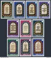 Anguilla 526-535,MNH.Michel 530-539. Easter 1983.Ten Commandments. - Anguilla (1968-...)