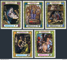 Anguilla 114-118, MNH. Mi 114-118. Christmas 1970. Paintings: Guido Reni,Tiepolo - Anguilla (1968-...)