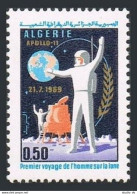 Algeria 427, MNH. Michel 533. Astronauts, Landing Module On Moon. 1969. - Algérie (1962-...)