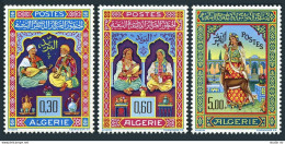 Algeria 341-343, MNH. Michel 441-443. Miniatures By Mohammed Racim, 1965 - Argelia (1962-...)