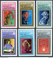 Albania 1481-1486, MNH. Michel 1604-1609. Nicolaus Copernicus-500, 1973. - Albania