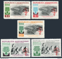 Dominican Rep B31-B33, CB19-CB20, CB20a, MNH. World Refugee Year WRY-1960. - Dominikanische Rep.