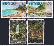 Dominica 689-692, MNH. Michel 701-704. Safari, 1981. Douglas Bay, Emerald Pool. - Dominica (1978-...)