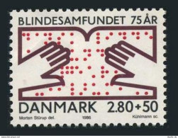 Denmark B70,MNH.Michel 858. Danish Society Of The Blind,75th Ann.1986. - Ongebruikt