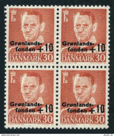 Denmark B25 Block/4,MNH.Michel 370. Greenland Fund,1959. - Neufs