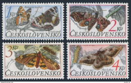 Czechoslovakia 2647-2650, MNH. Michel 2902-2905. Butterflies 1987. - Neufs