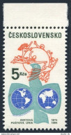 Czechoslovakia 2517,MNH.Michel 2772. UPU Congress,Dove,Transportation. - Neufs