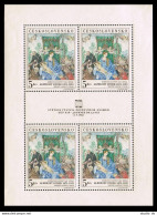 Czechoslovakia 1555 Sheet, MNH. Mi 1805. Madonna With Rose Garland, Durer. 1968. - Ungebraucht