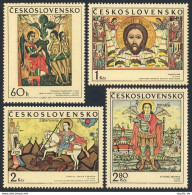 Czechoslovakia 1722-1725, MNH. Mi 1976-1979. Slovak Icons,16th-18th Century,1970 - Ongebruikt