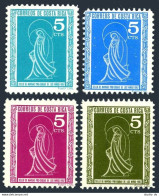 Costa Rica RA 33-RA36, Hinged. Postal Tax Stamps. Christmas 1967. Madonna. - Costa Rica