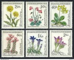 Czechoslovakia 1013-1018,MNH.Michel 1234-1239. Wild Flowers 1960.Primrose, - Unused Stamps