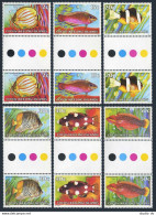 Cocos Isls 35 X6,set 1979y,gutter Pairs,MNH. Fish. - Kokosinseln (Keeling Islands)