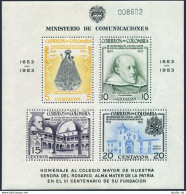 Colombia 632a, C266a, MNH. Mi 713-720 Bl.8-9. Senior College Of Our Lady. 1954. - Colombie