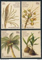 Cocos Isls 173-176,176a,MNH.Mi 188-191,Bl.6. Life Cycle Of The Coconut,1988. - Islas Cocos (Keeling)