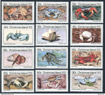 Christmas Isl 162-173, MNH. Michel 199-210. Crabs 1984. - Christmaseiland