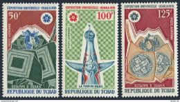 Chad C64-C66, MNH. Michel 299-301. EXPO-1969, Osaka. - Tchad (1960-...)