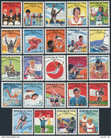 Chad 181-204, MNH. Michel 240-263. Olympics Mexico-1968, Winners. 1969. - Chad (1960-...)