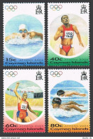 Cayman 912-915,MNH. Olympics Athens-2004.Swimmer,Runner,Long Jumper,Swimmers. - Kaimaninseln