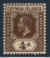 Cayman 32, MNH. Michel 32. King George V, 1912. - Caimán (Islas)