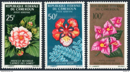 Cameroun C70-C72,MNH.Michel 466-468. Flowers 1966. - Kameroen (1960-...)