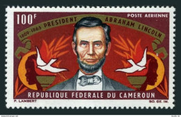 Cameroun C53, MNH. Michel 424. Abraham Lincoln, 1965. Birds. - Kameroen (1960-...)