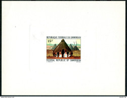 Cameroun 533 Proof Sheet, MNH. Michel A679. Traditional Architecture, 1972. - Camerún (1960-...)
