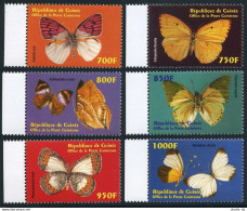 Guinea 1967-1972,1975 Af,1980 Sheets,MNH. Butterflies 2001. - Guinea (1958-...)