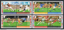 Guernsey 566-569,MNH.Mi 693-700. 1996 European Soccer Championships. - Guernesey