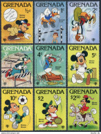 Grenada 950-958, MNH. Michel 991-999. IYC-1979. Disney Characters. Sport Scenes. - Grenade (1974-...)