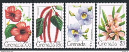 Grenada 910-913,914,MNH.Mi 956-959,Bl.81. Flowers 1979.Chenille Plant,Hibiscus, - Grenade (1974-...)