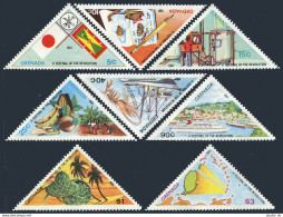 Grenada 1033-1040, MNH. Michel 1078-1085. Festival Of The Revolution, 1981 .Ship - Grenada (1974-...)