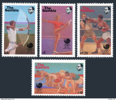 Gambia 734-738, MNH. Michel 758-761,Bl.46. Olympics Seoul-1988. Archery, Boxing, - Gambie (1965-...)